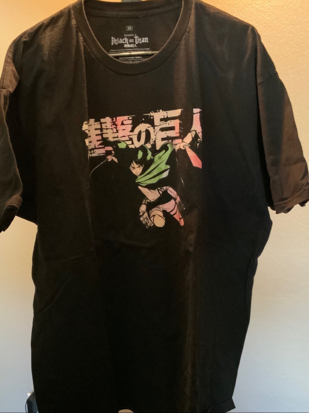 Black Graphic Short Sleeve Tee